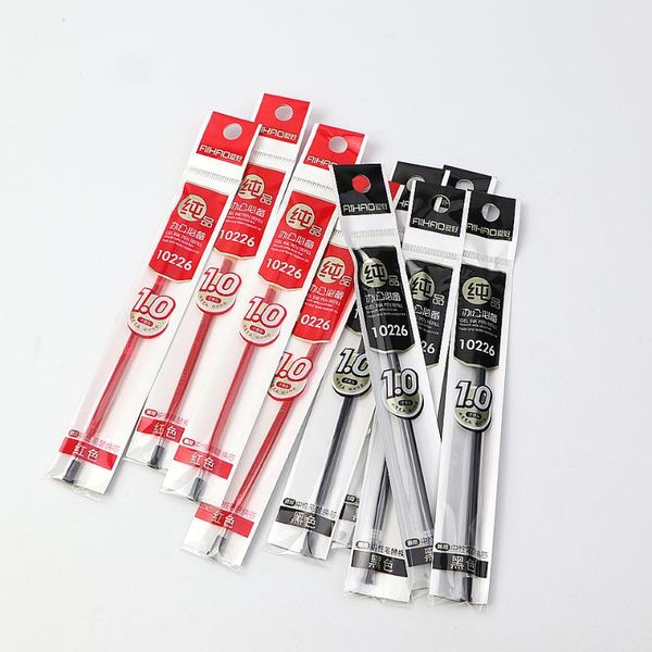 push type gel pen refills 1.0mm nib black/red ink the writing is smooth continuous ink office stationery 10pcs/lot
push type gel pen refills 1.0mm nib black/red ink the writing is smooth continuous ink office stationery 10pcs/lot