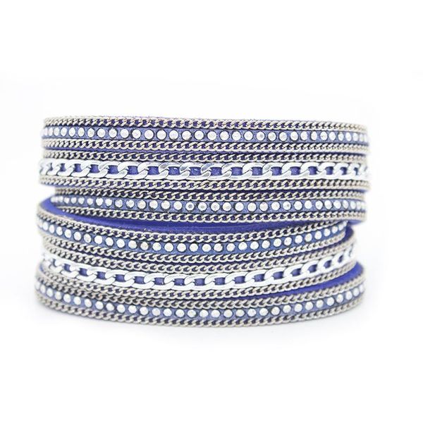 charm bracelets boho leather bangles with magnetic buckle wrap jewelry pulsera for women brazaletes pulseras mujer, Golden;silver
charm bracelets boho leather bangles with magnetic buckle wrap jewelry pulsera for women brazaletes pulseras mujer, Golden;silver