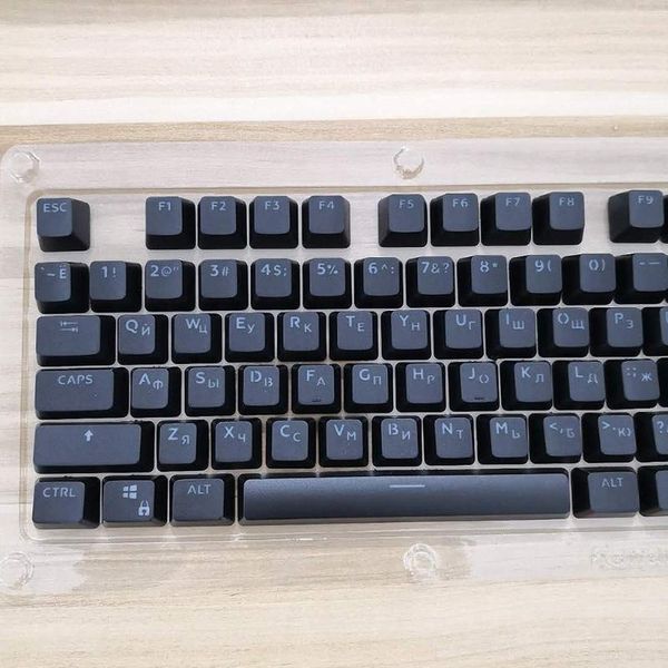 104 keycaps russian translucent backlight keycaps for cherry mx keyboard switch q1jc
104 keycaps russian translucent backlight keycaps for cherry mx keyboard switch q1jc