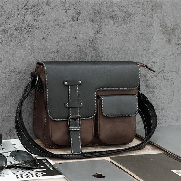 factory outlet mens shoulder bags retro frosted leather mailman bag multifunctional pocket decoration men backpack outdoor leisure fashion h
factory outlet mens shoulder bags retro frosted leather mailman bag multifunctional pocket decoration men backpack outdoor leisure fashion h