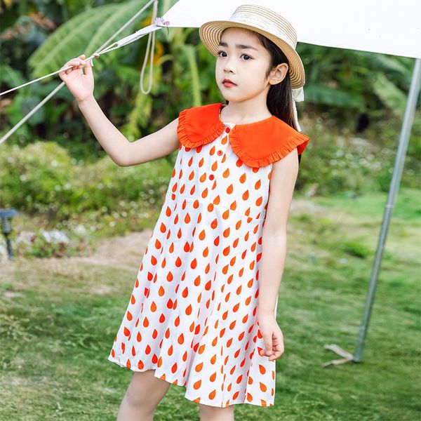girl dress elegant summer dress 2021 childrens clothing casual kids peter pan collar cute dot princess dress 6 8 10 12 14 year, Red;yellow
girl dress elegant summer dress 2021 childrens clothing casual kids peter pan collar cute dot princess dress 6 8 10 12 14 year, Red;yellow