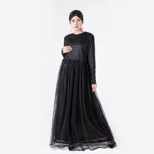 ethnic clothing fashion arrivals muslim dress for women chiffon polka dot long sleeve style femme arabic vestido middle east dubai abaya, Red
ethnic clothing fashion arrivals muslim dress for women chiffon polka dot long sleeve style femme arabic vestido middle east dubai abaya, Red