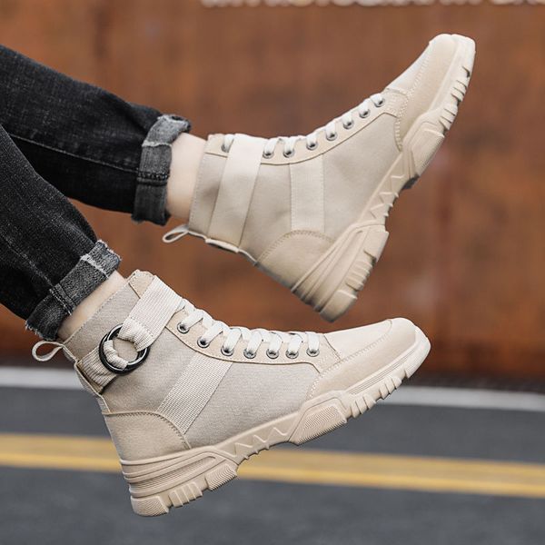 autumn canvas boots mens hight-mens shoes korean version fashion all-match military black mid-tooling mens boots
autumn canvas boots mens hight-mens shoes korean version fashion all-match military black mid-tooling mens boots
