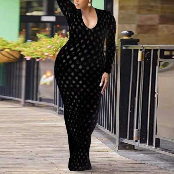 plus size dresses sylph bodycon for women party night v-neck printed long sleeve maxi dress female clothing 2021, Black
plus size dresses sylph bodycon for women party night v-neck printed long sleeve maxi dress female clothing 2021, Black