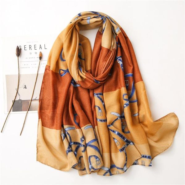 2021 lady sunscreen silk scarves popular style chain print beach towel winter cotton and linen scarf new summer seaside shawls, Blue;gray
2021 lady sunscreen silk scarves popular style chain print beach towel winter cotton and linen scarf new summer seaside shawls, Blue;gray