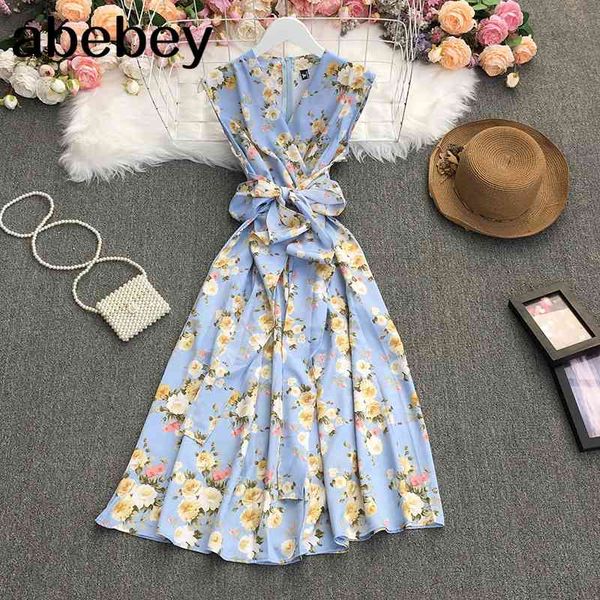 summer women elegant versatile v-neck sleeveless dress high waist lace up waist floral a-line dress 210715, Black;gray
summer women elegant versatile v-neck sleeveless dress high waist lace up waist floral a-line dress 210715, Black;gray