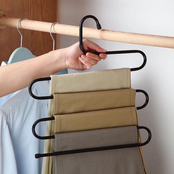 hangers & racks multifunction metal magic pants hanger space saver rack jeans scarf tie closet tool remove slacks quickly and efficiently
hangers & racks multifunction metal magic pants hanger space saver rack jeans scarf tie closet tool remove slacks quickly and efficiently