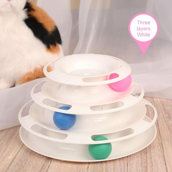 cat toys three-layer play plate toy cute turntable ball pet four-layer accessories interactive young supplies
cat toys three-layer play plate toy cute turntable ball pet four-layer accessories interactive young supplies