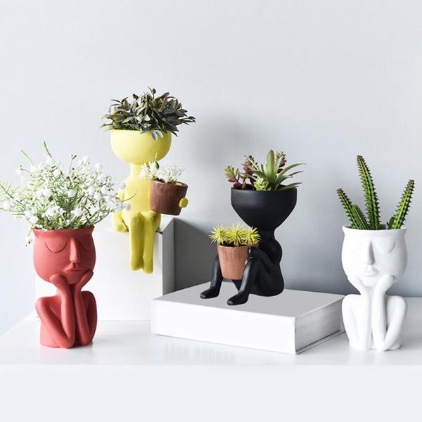 vases creative art portrait sculpture small vase flower pot garden storage abstract character artificial succulents plant
vases creative art portrait sculpture small vase flower pot garden storage abstract character artificial succulents plant