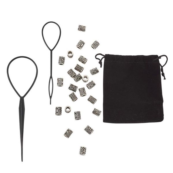 hair clips & barrettes 1 set tibetan style braid dread dreadlock beads rings tube with braiding tool y clip storage bag accessories, Golden;silver
hair clips & barrettes 1 set tibetan style braid dread dreadlock beads rings tube with braiding tool y clip storage bag accessories, Golden;silver