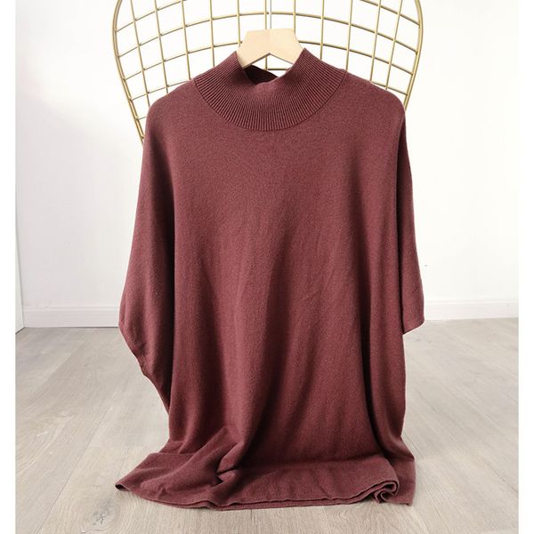 2021 new camisola de feminina diviso solta gola alta meia manga simples femlae malha s outono inverno novo pulver jkw3, White;black
2021 new camisola de feminina diviso solta gola alta meia manga simples femlae malha s outono inverno novo pulver jkw3, White;black