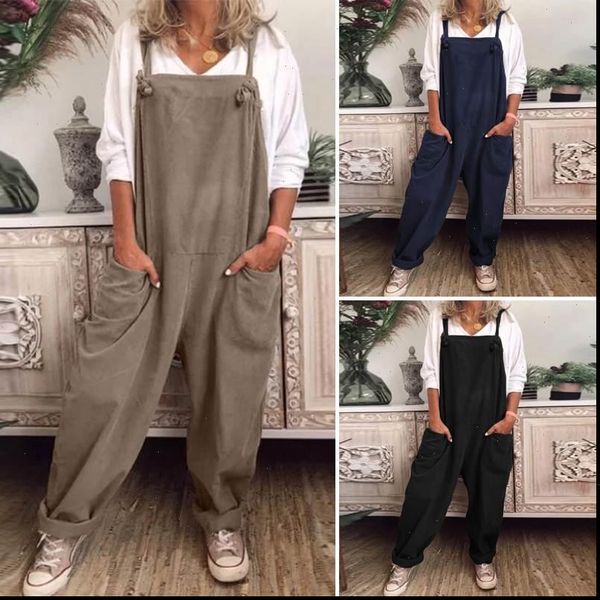 2021 vintage suspender rompers womens jumpsuit office lady wide legs jumpsuits solid pockets overalls long playsuits 5xl, Black;white
2021 vintage suspender rompers womens jumpsuit office lady wide legs jumpsuits solid pockets overalls long playsuits 5xl, Black;white
