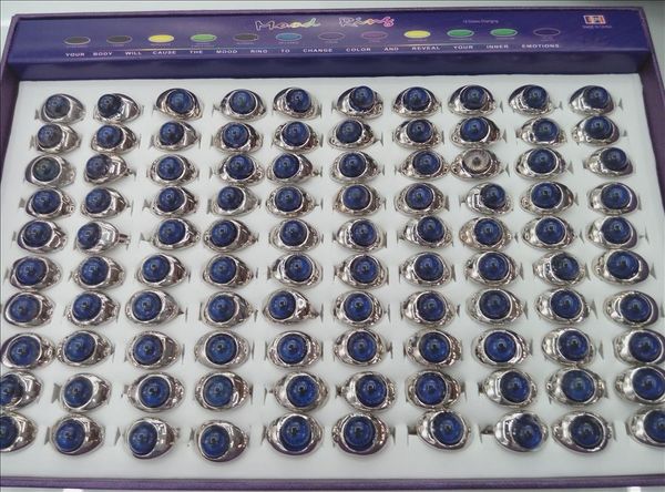 big eye ball mood ring emotion color changing adjustable rings 100pcs/lot, Silver
big eye ball mood ring emotion color changing adjustable rings 100pcs/lot, Silver