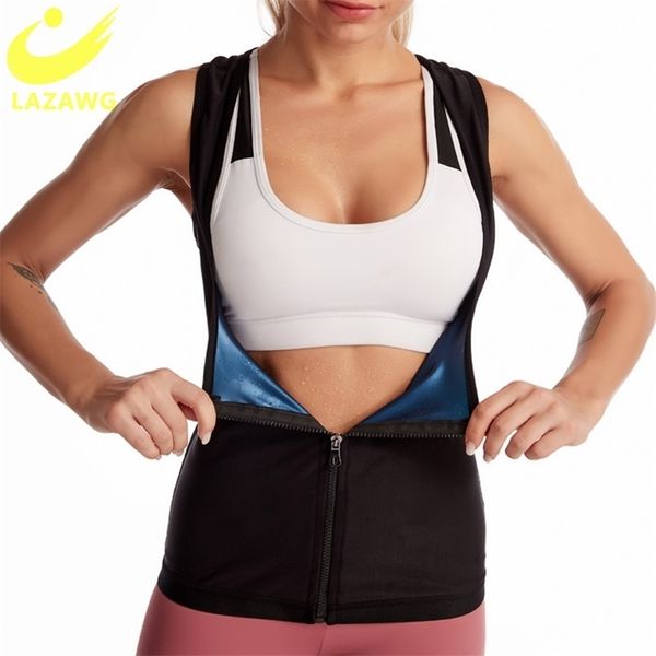 lazawg sauna sweat vest women thermo body shaper workout tank shapewear zipper weight loss slimming waist trainer shirts 211220, Black;white
lazawg sauna sweat vest women thermo body shaper workout tank shapewear zipper weight loss slimming waist trainer shirts 211220, Black;white
