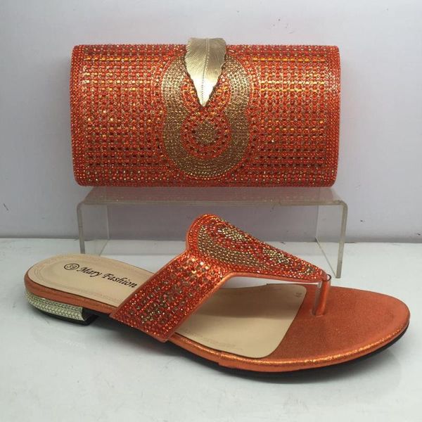 dress shoes orange party set african lower heel slipper matching with handbag sets rhinestones gy44 height 3cm, Black
dress shoes orange party set african lower heel slipper matching with handbag sets rhinestones gy44 height 3cm, Black