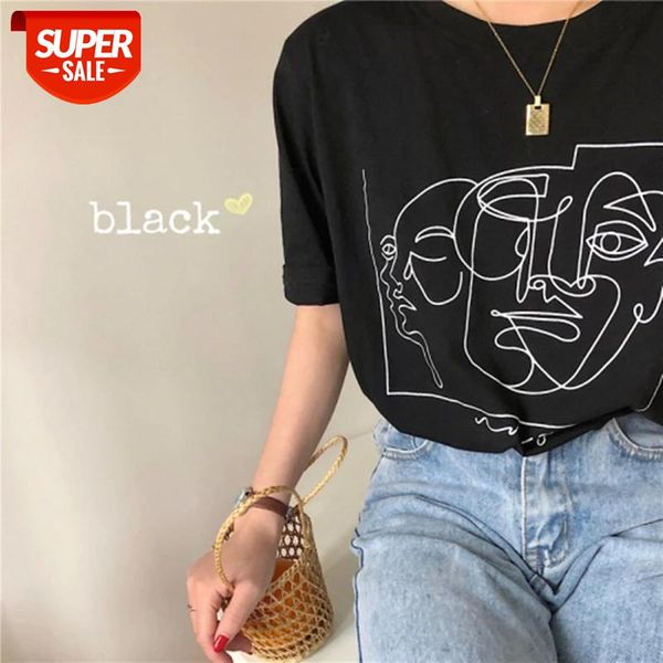 sunfiz yf 2 colors summer women 2020 korean stle cartoon print short sleeve t-shirts womens tee shirt femme #qa0h, White
sunfiz yf 2 colors summer women 2020 korean stle cartoon print short sleeve t-shirts womens tee shirt femme #qa0h, White