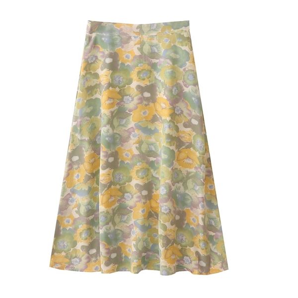2021 homemade summer new french romantic oil painting female retro ink halo dyed high waist thin middle-length skirt 7fmb, Black
2021 homemade summer new french romantic oil painting female retro ink halo dyed high waist thin middle-length skirt 7fmb, Black
