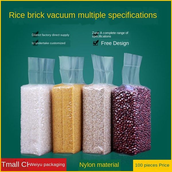 vacuum bags storage nylon vacuum sealer bags rice brick bag kitchen packaging packing bag 100pcs
vacuum bags storage nylon vacuum sealer bags rice brick bag kitchen packaging packing bag 100pcs