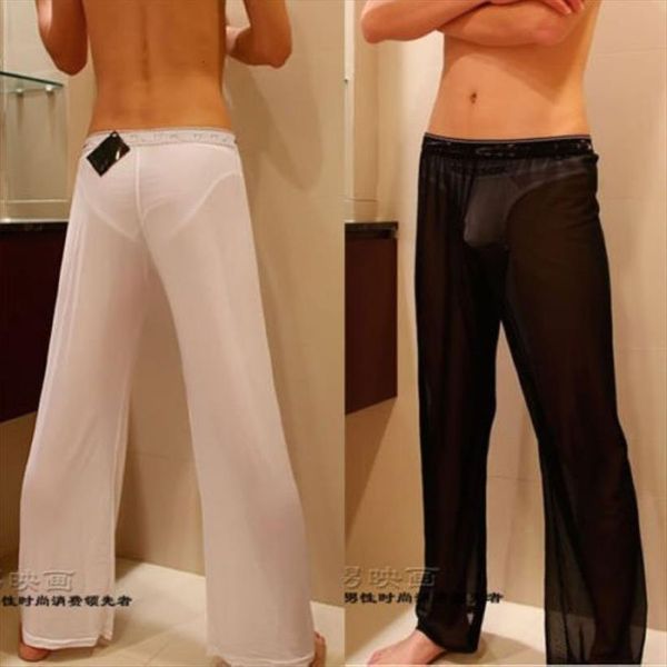 guy mesh sheer perspective women pant transparent loose thin leisure lounge pants nightwear sleep bottoms pyjama trousers, Black
guy mesh sheer perspective women pant transparent loose thin leisure lounge pants nightwear sleep bottoms pyjama trousers, Black