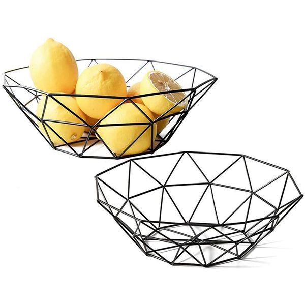 storage baskets metal wire fruit bowl, 2 pack for vegetables, bread, , potpourris
storage baskets metal wire fruit bowl, 2 pack for vegetables, bread, , potpourris
