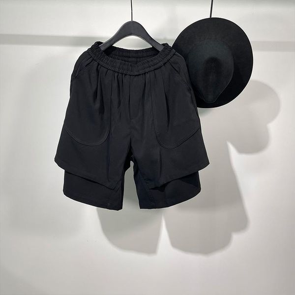 men's shorts summer fashion men's solid color design cascade pant leg loose pendant large pocket quick dry pants, White;black
men's shorts summer fashion men's solid color design cascade pant leg loose pendant large pocket quick dry pants, White;black