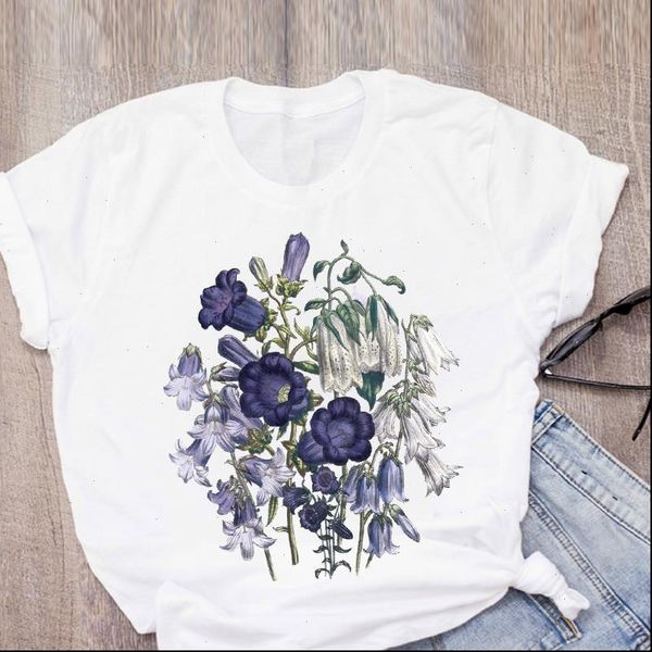 women graphic ladies cute flower print fashion printed summer lady womens clothing t shirt tees female t shirt, White
women graphic ladies cute flower print fashion printed summer lady womens clothing t shirt tees female t shirt, White