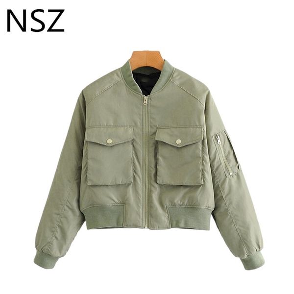 nsz women oversized winter bomber jacket padded coat moto biker pilot crop large size femme parkas outerwear military green 211018, Black
nsz women oversized winter bomber jacket padded coat moto biker pilot crop large size femme parkas outerwear military green 211018, Black