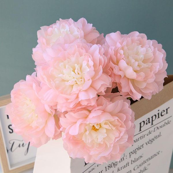 decorative flowers & wreaths 45cm height artificial flower 5 heads penoy fake wedding party festive decoration home decor ikebana
decorative flowers & wreaths 45cm height artificial flower 5 heads penoy fake wedding party festive decoration home decor ikebana