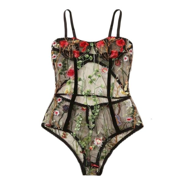 3Pieces/Lot Sexy Floral Lace Embroidered Perspective Women Lingerie Hollow Out Bodysuit Backless Ultrathin Temptation Jumpsuit lenceria, Black
3Pieces/Lot Sexy Floral Lace Embroidered Perspective Women Lingerie Hollow Out Bodysuit Backless Ultrathin Temptation Jumpsuit lenceria, Black