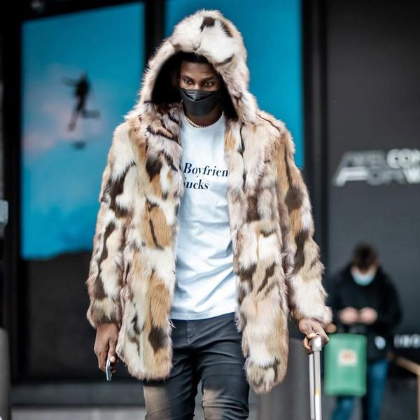 men's jackets men casual streetwear jacket winter warm trendy print long sleeve hooded cardigan coat outwear, Black;brown
men's jackets men casual streetwear jacket winter warm trendy print long sleeve hooded cardigan coat outwear, Black;brown