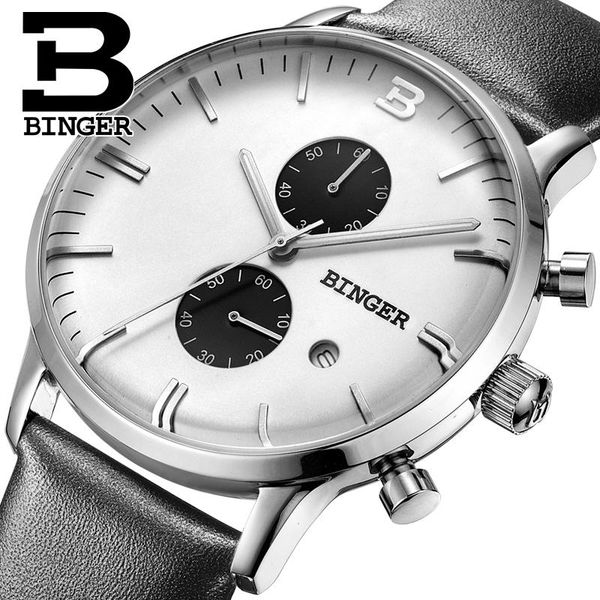 wristwatches relojes hombre 2021 brand watch men sports chronograph watches 30 m waterproof quartz casual leather relogio mascul, Slivery;brown
wristwatches relojes hombre 2021 brand watch men sports chronograph watches 30 m waterproof quartz casual leather relogio mascul, Slivery;brown