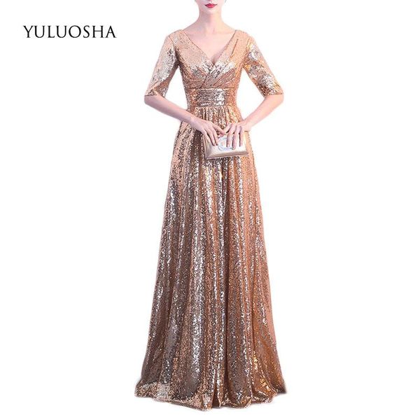 party dresses yuluosha evening long draped v-neck backless sequined formal dress special occasion vestidos de fiesta noche, White;black
party dresses yuluosha evening long draped v-neck backless sequined formal dress special occasion vestidos de fiesta noche, White;black