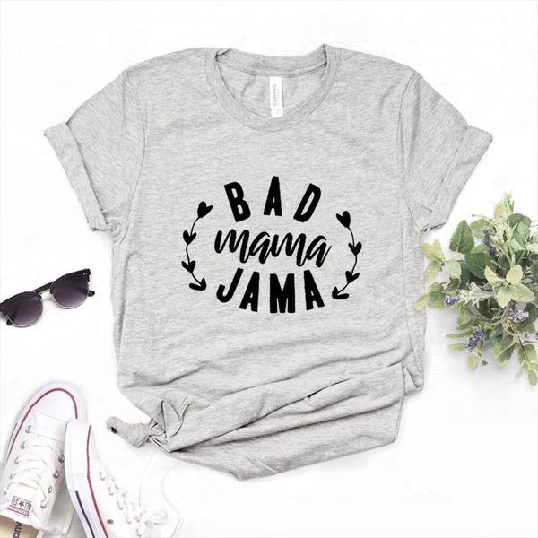bad mama jama print womens cotton casual funny yong girl tee a 1244, White
bad mama jama print womens cotton casual funny yong girl tee a 1244, White