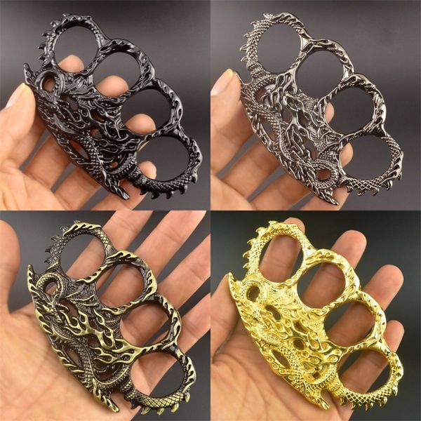 dragon metal knuckle protective gear fight boxing four fingers safety knuckles outdoor self defense sliver black 5 8kg q2
dragon metal knuckle protective gear fight boxing four fingers safety knuckles outdoor self defense sliver black 5 8kg q2