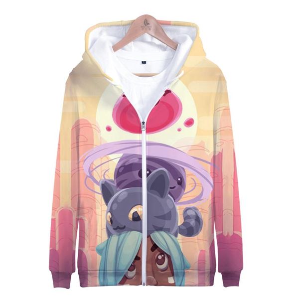 men's hoodies & sweatshirts slime rancher hoodie 3d zipper anime sweatshirt boy girls kids harajuku streetwear cosplay clothes children, Black
men's hoodies & sweatshirts slime rancher hoodie 3d zipper anime sweatshirt boy girls kids harajuku streetwear cosplay clothes children, Black