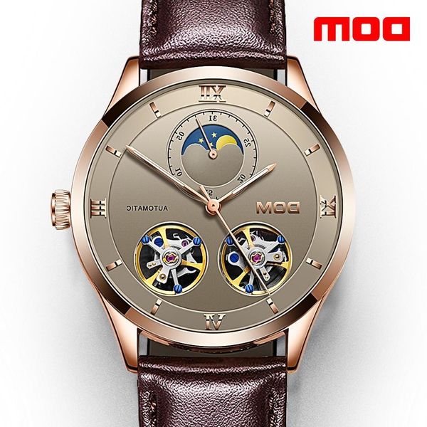 dom skeleton watch automatic mechanical men genuine leather watches waterproof self-winding clock m-1270, Slivery;brown
dom skeleton watch automatic mechanical men genuine leather watches waterproof self-winding clock m-1270, Slivery;brown