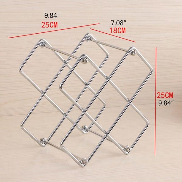 hooks & rails 2021 square geometric shape wine mover bottle bracket iron ornaments display rack
hooks & rails 2021 square geometric shape wine mover bottle bracket iron ornaments display rack