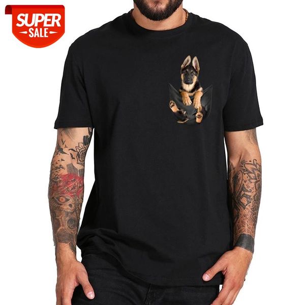 german shepherd in pocket t shirt - dogs lover funny tshirt - 100% cotton crew neck eu size tee #ju4j, White;black
german shepherd in pocket t shirt - dogs lover funny tshirt - 100% cotton crew neck eu size tee #ju4j, White;black