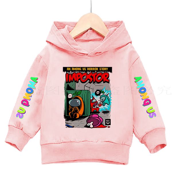 new video game kids sweatshirt girls among us hoodies 3-14 years old fashionable american boys hooded pretend 100% cotton street, Black
new video game kids sweatshirt girls among us hoodies 3-14 years old fashionable american boys hooded pretend 100% cotton street, Black