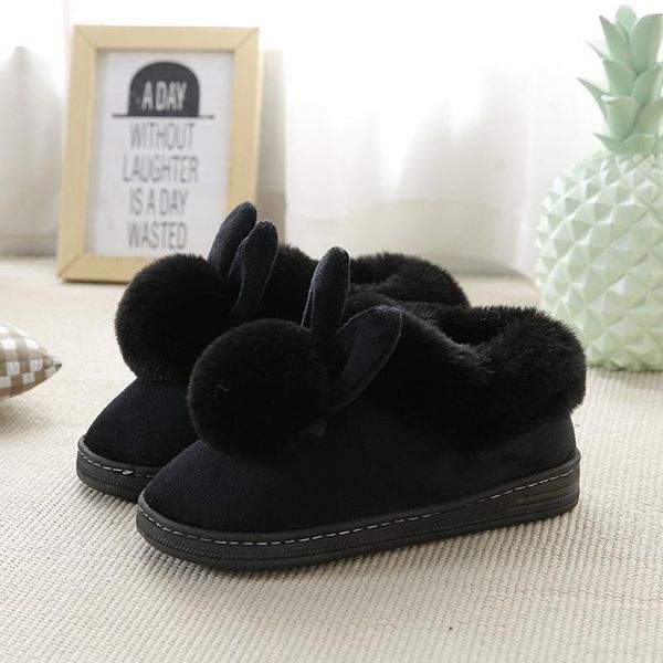 slippers women winter plush female indoor home slipper casual ladies soft comfort warm house shoes woman furry ears, Black
slippers women winter plush female indoor home slipper casual ladies soft comfort warm house shoes woman furry ears, Black