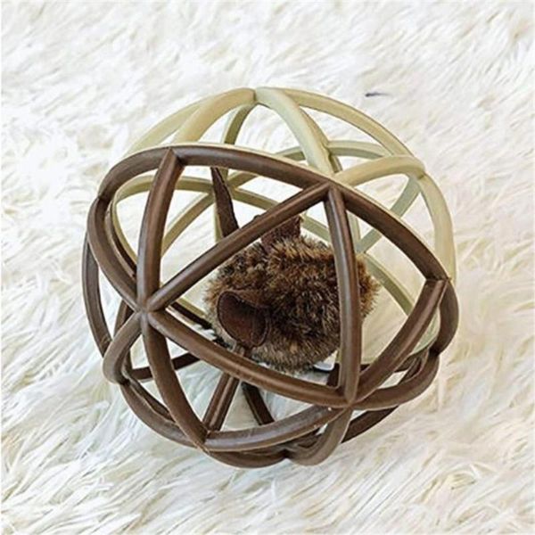 cat toys pet supplies ball shaped toy interactive with built-in mouse for cats home products
cat toys pet supplies ball shaped toy interactive with built-in mouse for cats home products