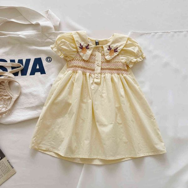 baby smock dresses spanish summer girls smocked cotton frock princess embroidery dress children one piece kids girls clothing g1129, Red;yellow
baby smock dresses spanish summer girls smocked cotton frock princess embroidery dress children one piece kids girls clothing g1129, Red;yellow