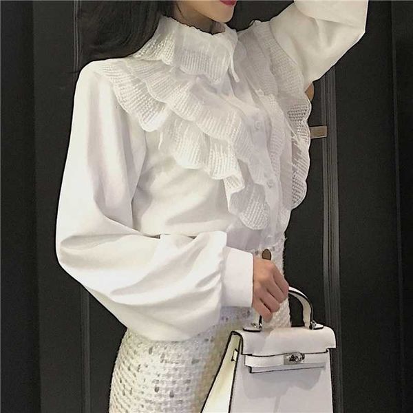 women's knits & tees korean blouse women casual long sleeve butterfly elegant oversize shits female spring sweet loose vintage top, White
women's knits & tees korean blouse women casual long sleeve butterfly elegant oversize shits female spring sweet loose vintage top, White