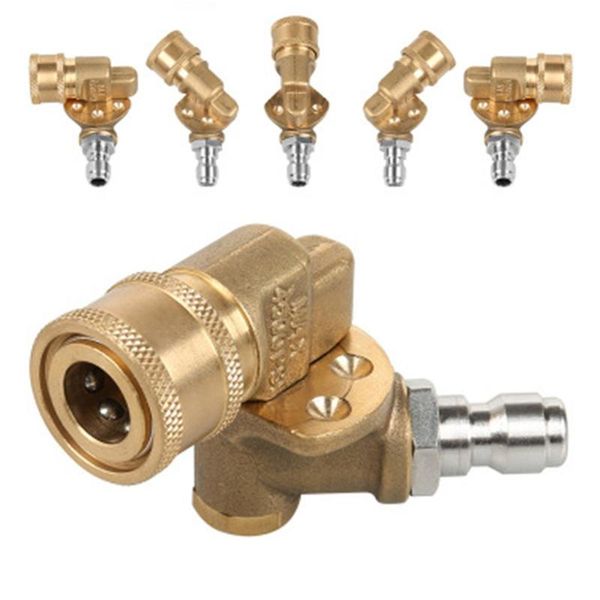 watering equipments brass stainless steel high pressure washer spray nozzle 1/4in 4500 psi 5-level 180° adjustable irrigation tools
watering equipments brass stainless steel high pressure washer spray nozzle 1/4in 4500 psi 5-level 180° adjustable irrigation tools
