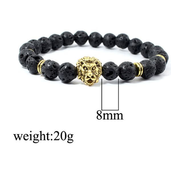 bracelet fashion men's volcano stone beads energy yoga little lion handmade beaded, Golden;silver
bracelet fashion men's volcano stone beads energy yoga little lion handmade beaded, Golden;silver