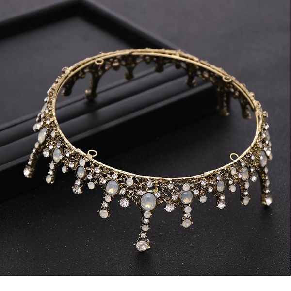 baroque rhinestone crystal queen crown wedding tiara bridal diadem silver color headpiece crown party wedding hair acc qyleld
baroque rhinestone crystal queen crown wedding tiara bridal diadem silver color headpiece crown party wedding hair acc qyleld