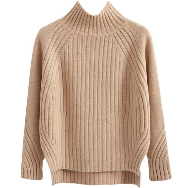 2021 new solid color half high neck pullover sweater women short spring and autumn knitted bottoming shirt, White
2021 new solid color half high neck pullover sweater women short spring and autumn knitted bottoming shirt, White