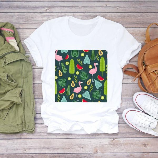 women watermelon flamingo beach fashion printing clothes summer shirt t-shirts t graphic female ladies womens tee t-shirt, White
women watermelon flamingo beach fashion printing clothes summer shirt t-shirts t graphic female ladies womens tee t-shirt, White