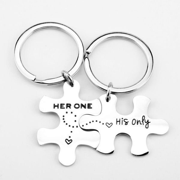 keychains her one his only key chain paired alloy keychain accessories pendant ring charms for ladies, Silver
keychains her one his only key chain paired alloy keychain accessories pendant ring charms for ladies, Silver