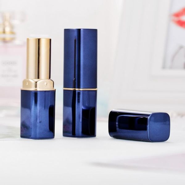 12.1mm square empty blue lipstick tube diy cosmetic lip scrub care containers case women lip makeup tool 20pcs/lot
12.1mm square empty blue lipstick tube diy cosmetic lip scrub care containers case women lip makeup tool 20pcs/lot